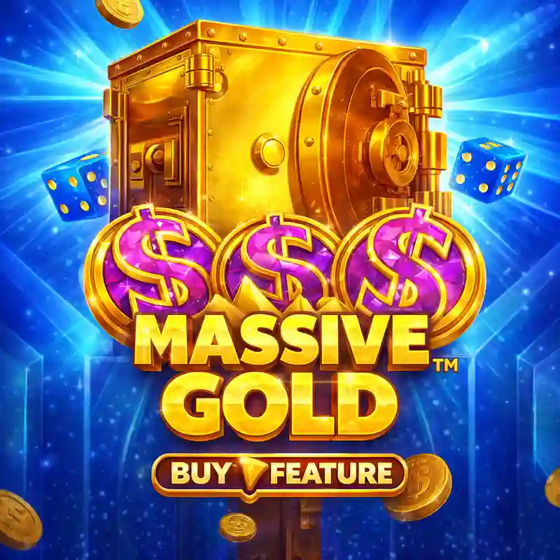 Massive Gold Casino Game Interface